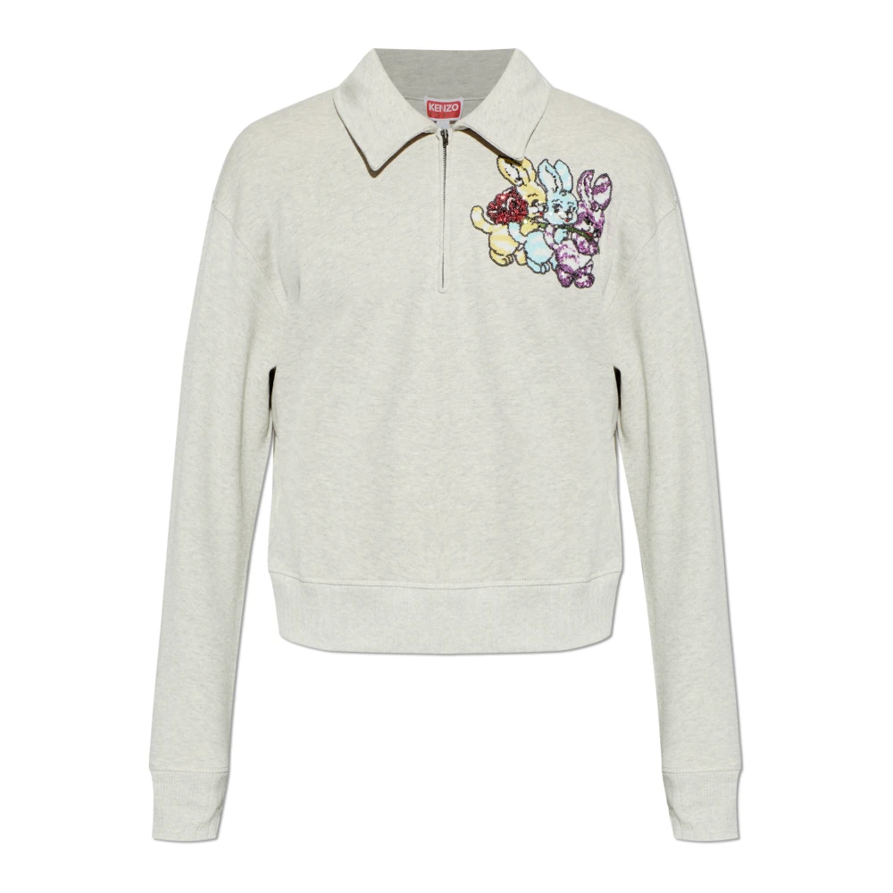 Kenzo Uomo Grigio Felpe, M, New,