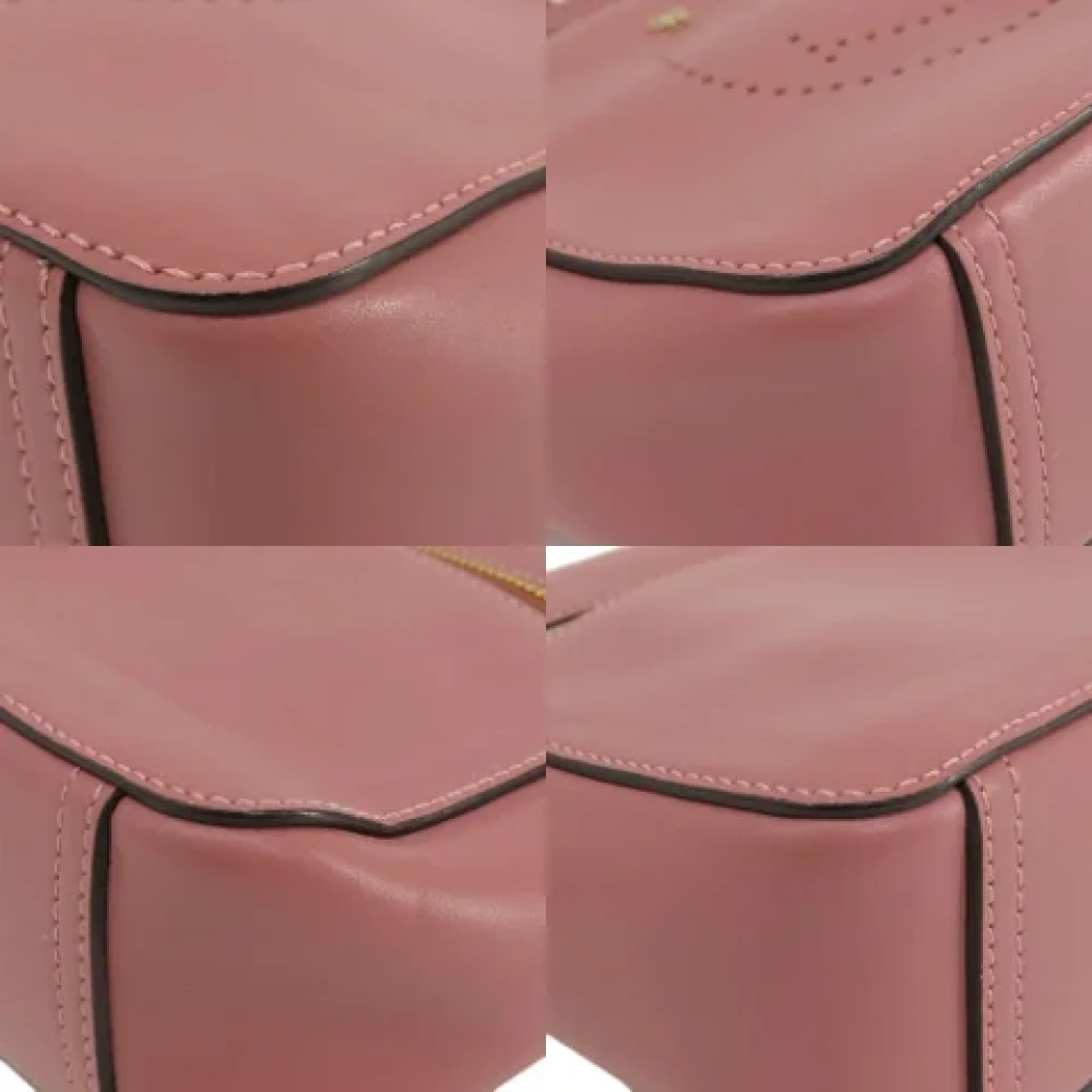 Anya Hindmarch Pre-owned Leather shoulder-bags Pink Dames