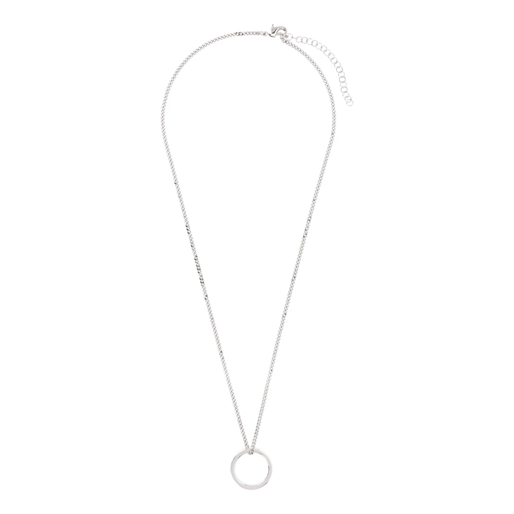Mm6 Maison Margiela Women's Gray Numeric Necklace