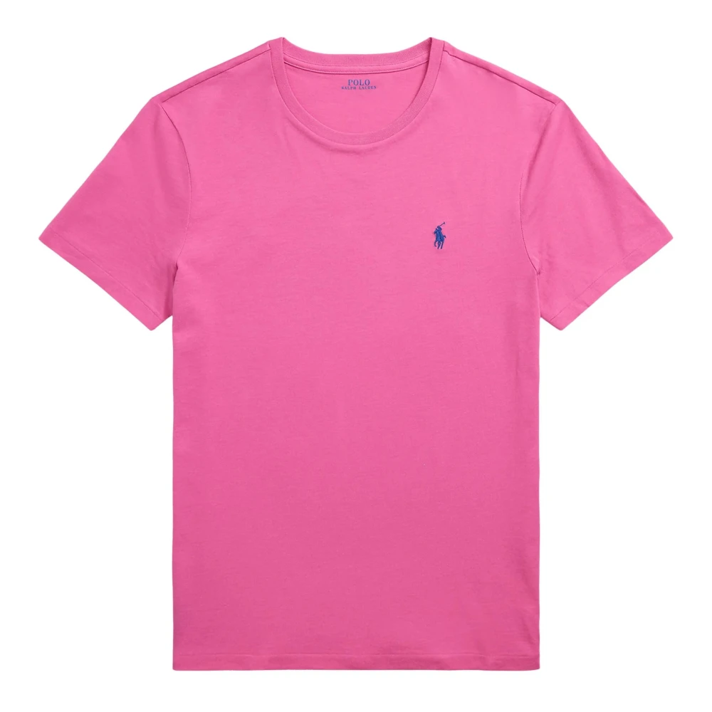 Polo Ralph Lauren Men's Fuchsia T-Shirts And Polos