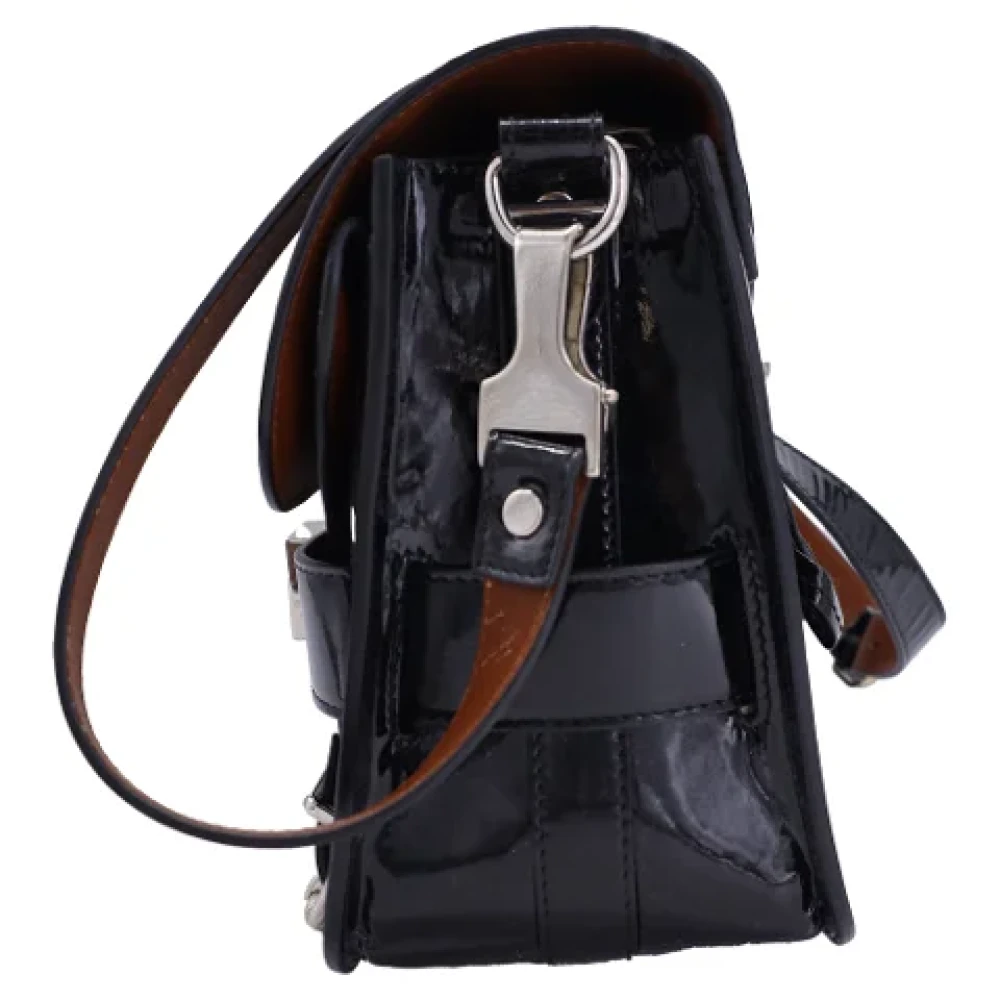 Proenza Schouler Pre-owned Leather shoulder-bags Black Dames