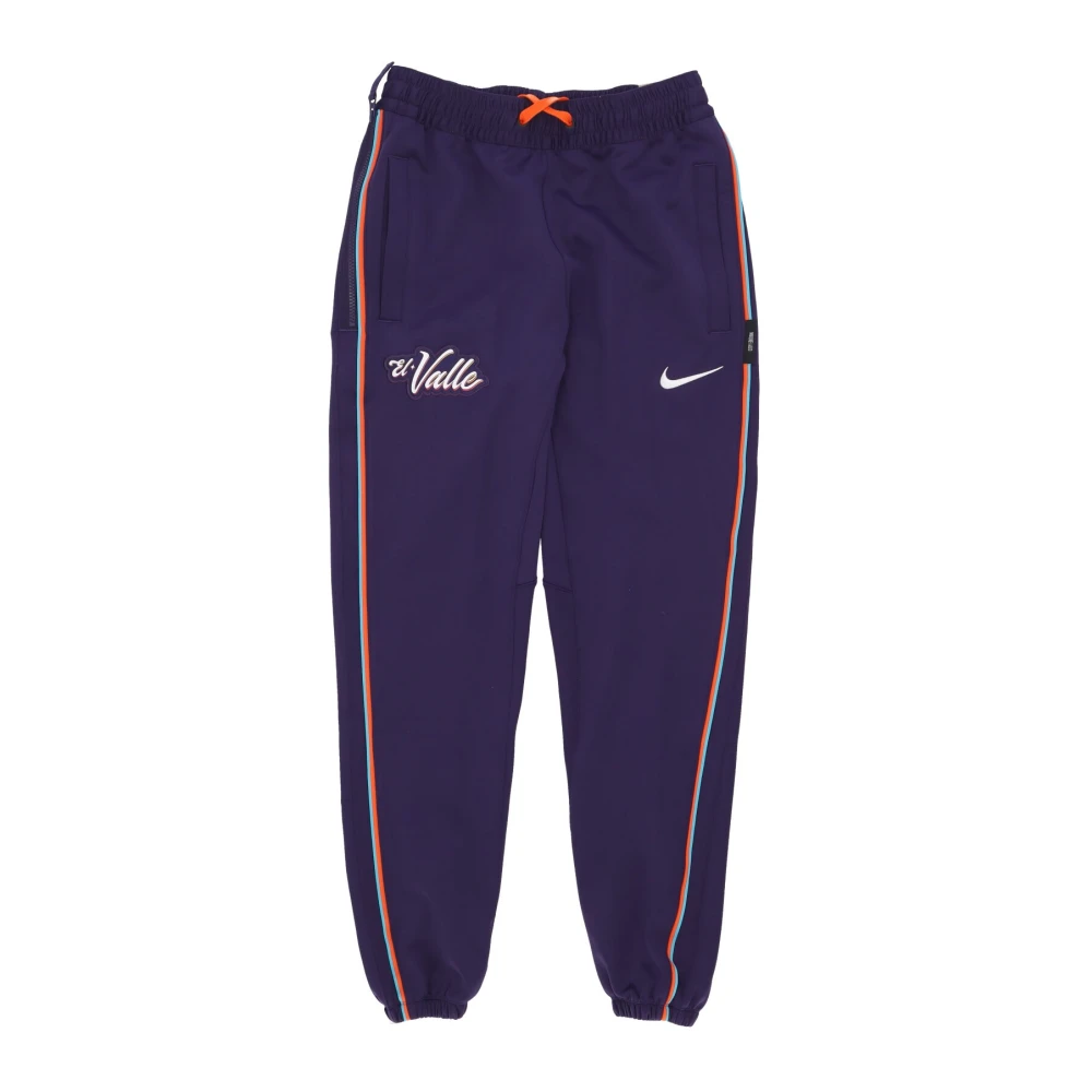 Nike Men's Purple Training Trousers & Tights, Xl, Nba City Edition Showtime Trousers