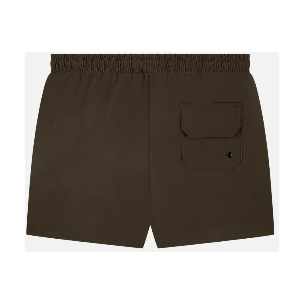 In Gold We Trust Donkergroene Heren Zwemshorts Marley Green Heren