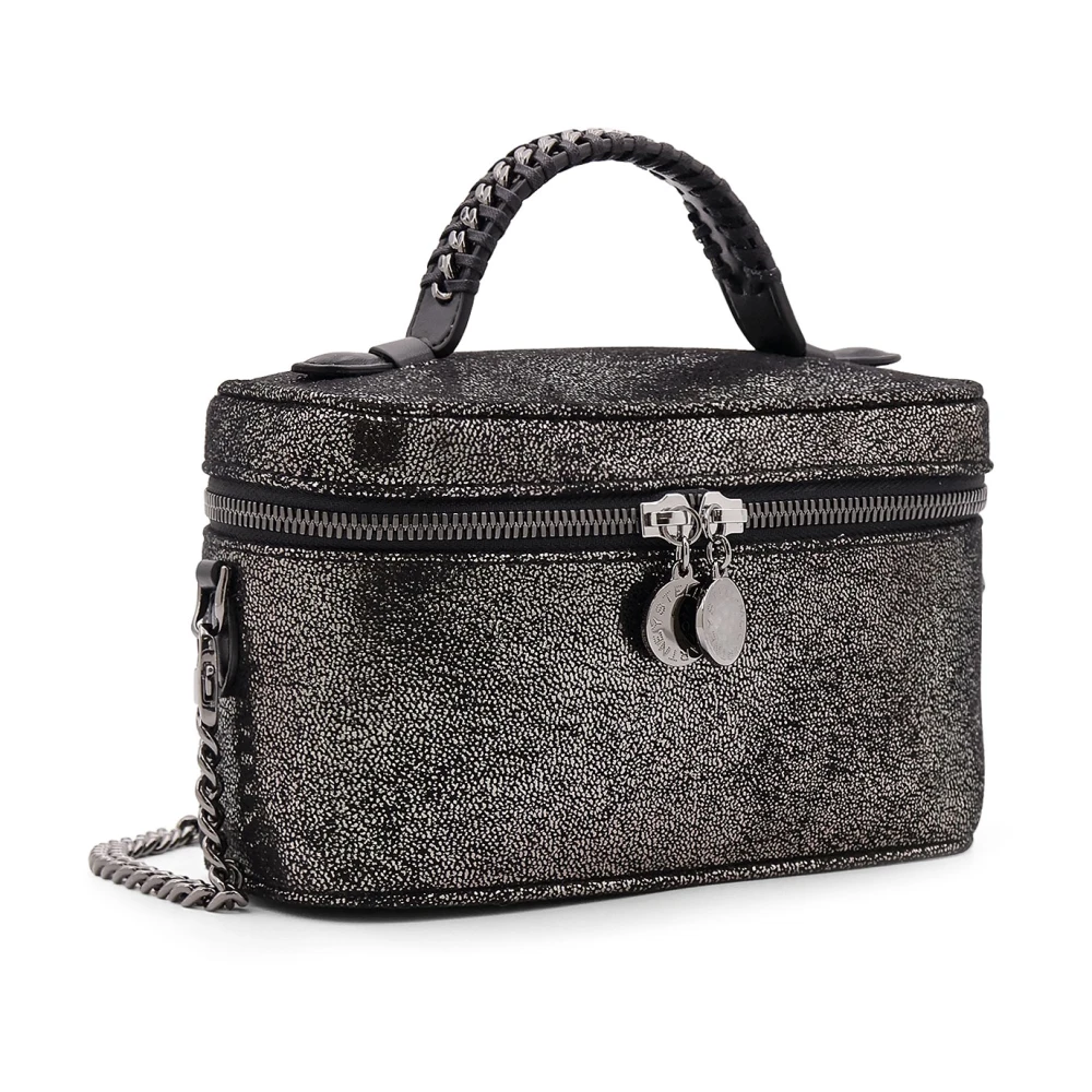 Stella Mccartney Shaggy Deer Beauty Case met metallisch effect Black Dames
