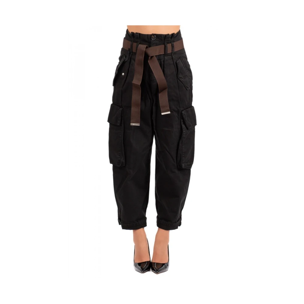 pinko Damesbroek in Trendy Stijl Black Dames