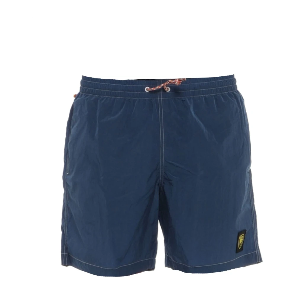 Blauer Stijlvolle zwemkleding voor mannen Blue Heren
