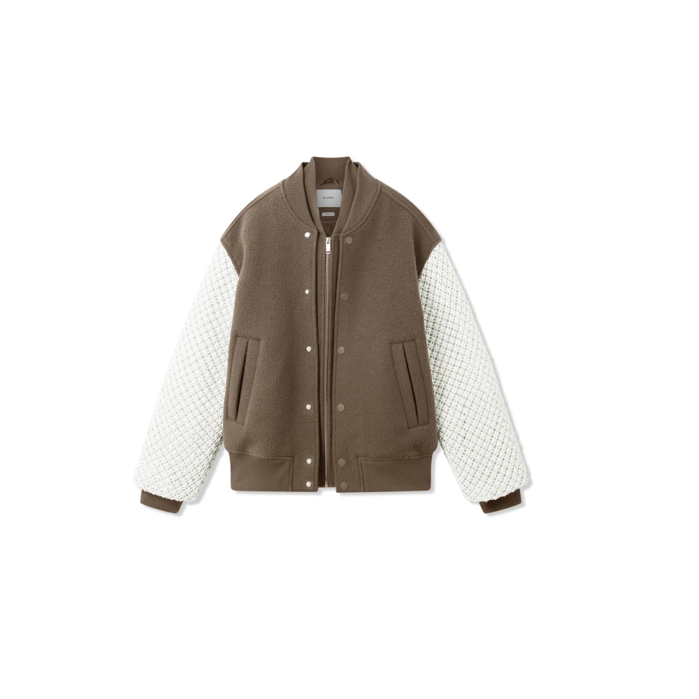 Axel Arigato Men's Brown Titan Varsity Jacket