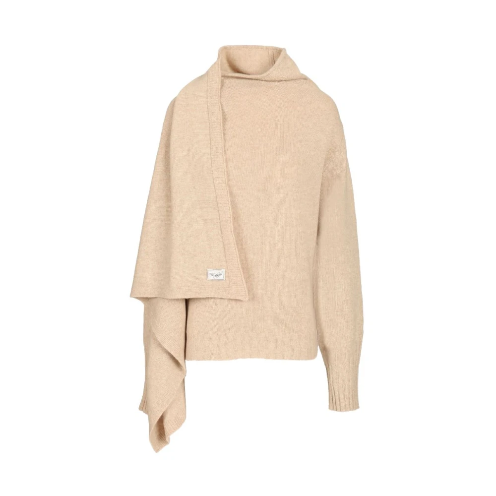 The Attico Beige Knitwear, Female, S, Knitwear