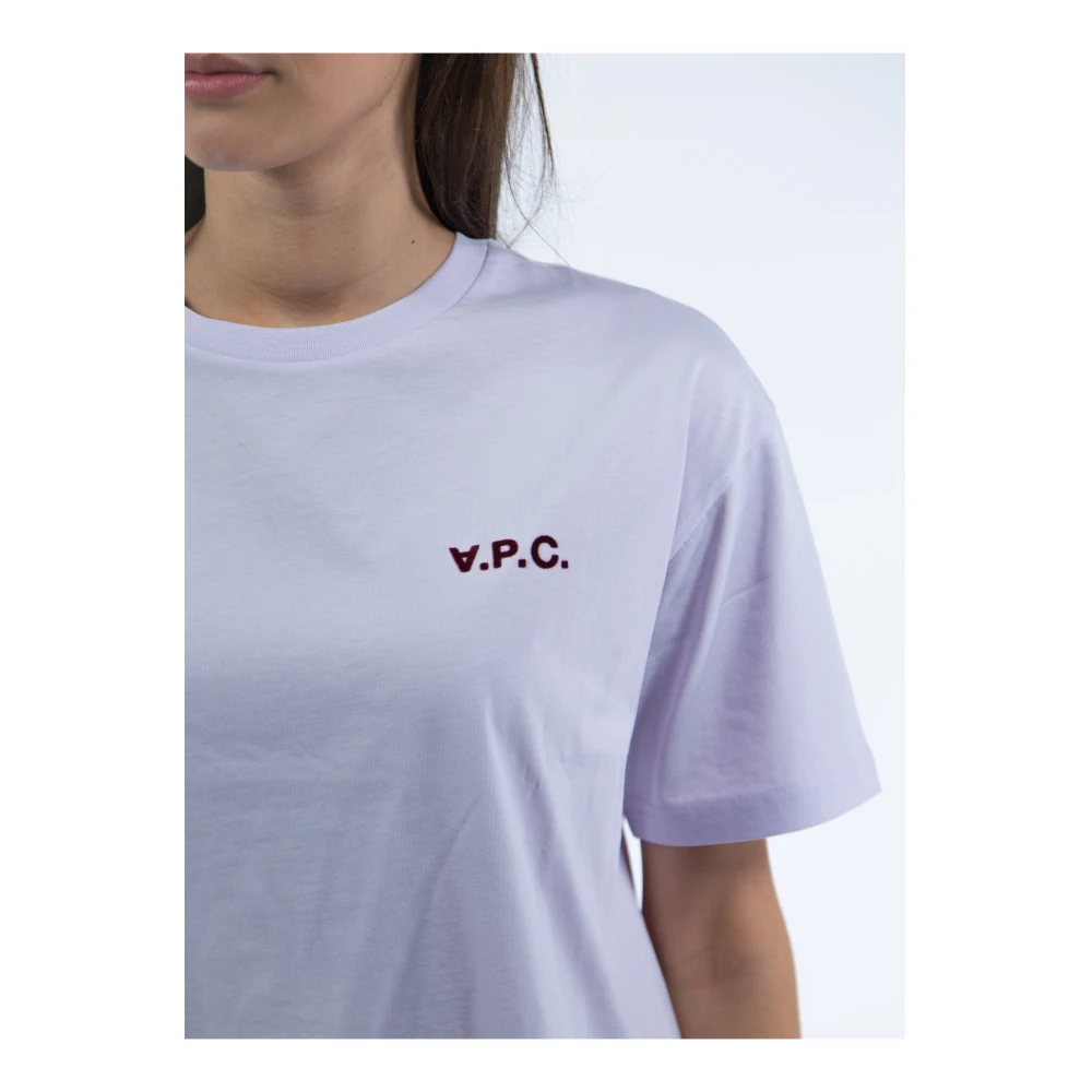 A.p.c. AVA T-Shirt Purple Dames