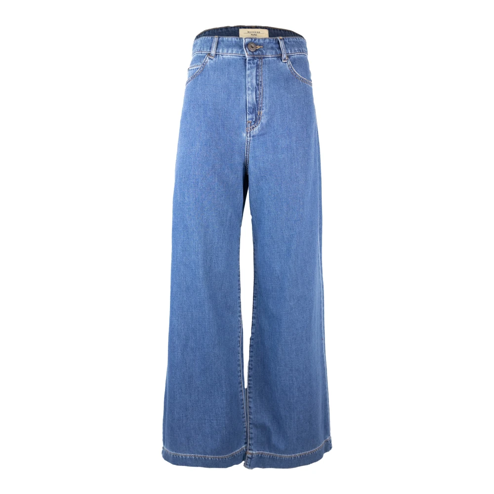Max Mara Vrouw Blauw Jeans Dames, Xs, Katoen, E Jeans 100% Katoen Samenstelling