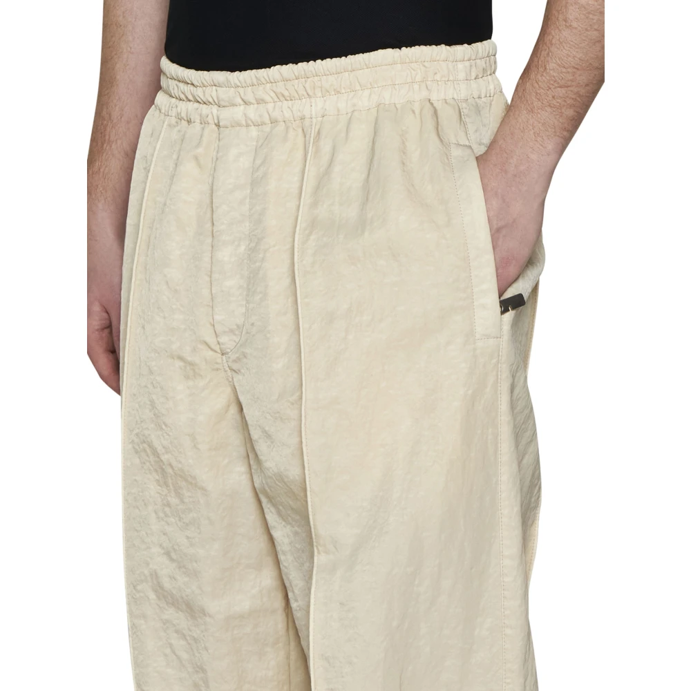 Burberry Elegant Trousers for Men Beige Heren
