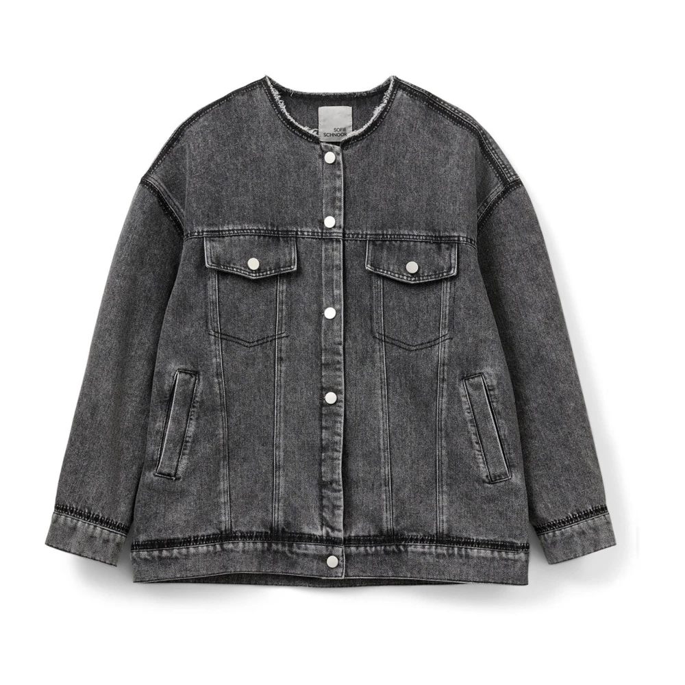 Sofie Schnoor Gray Nadiasw Jacket - Female - Denim Jackets - Xs - Jackets