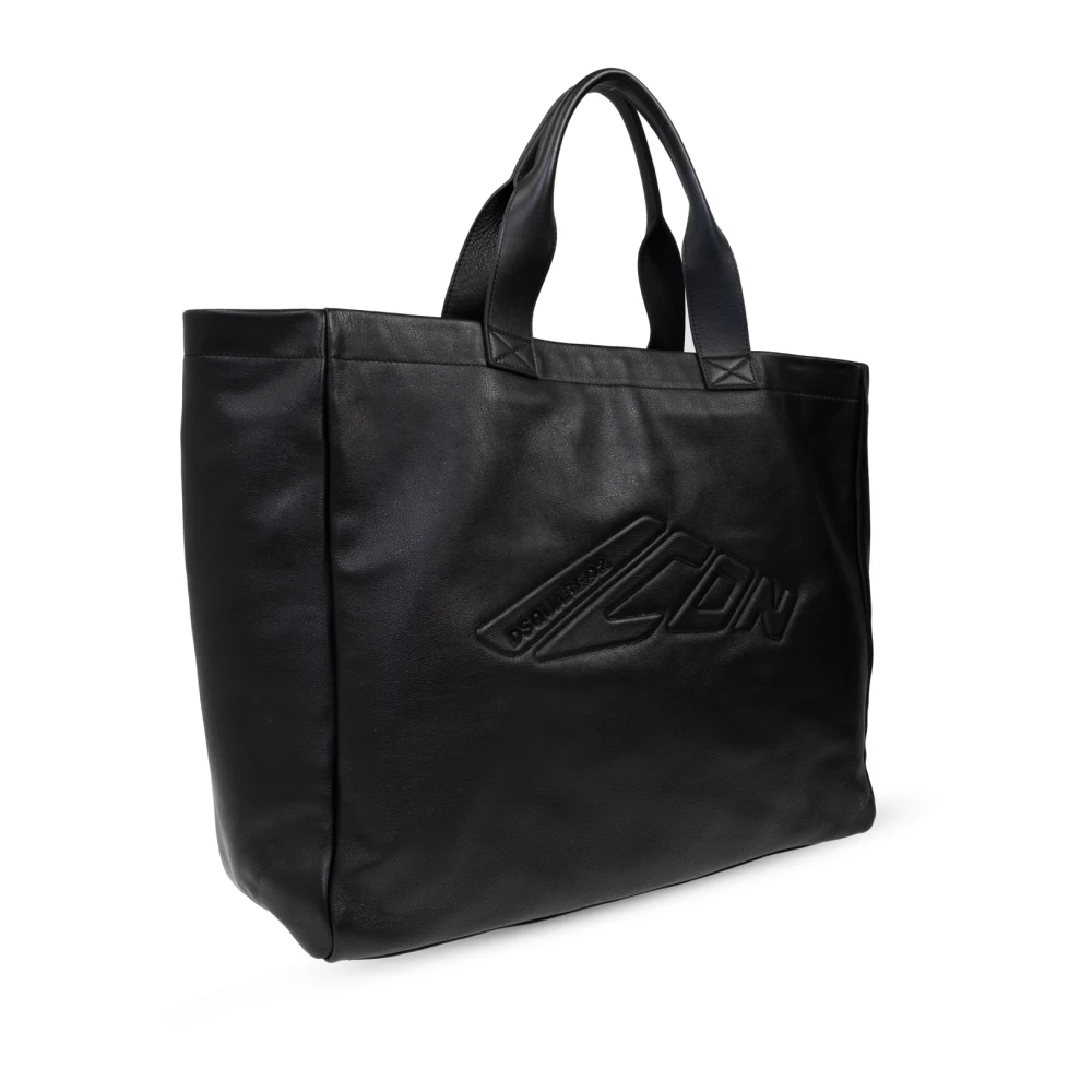 Dsquared2 shopper type tas Black Dames