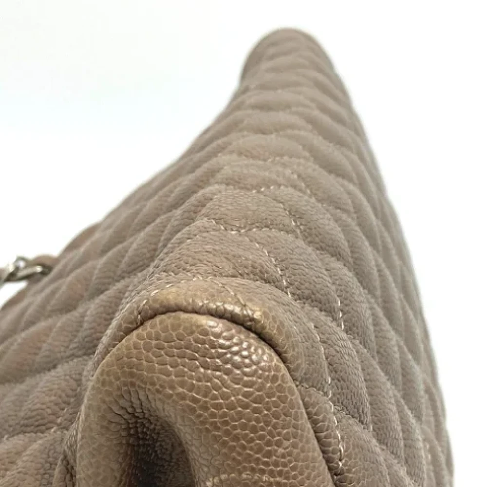 Chanel Vintage Pre-owned Leather chanel-bags Brown Dames