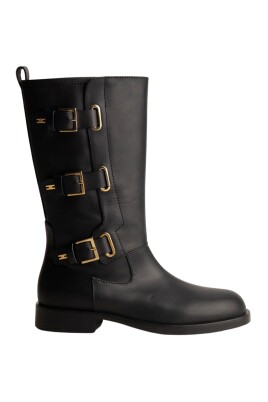 black-leather-kids-boots-with-zip