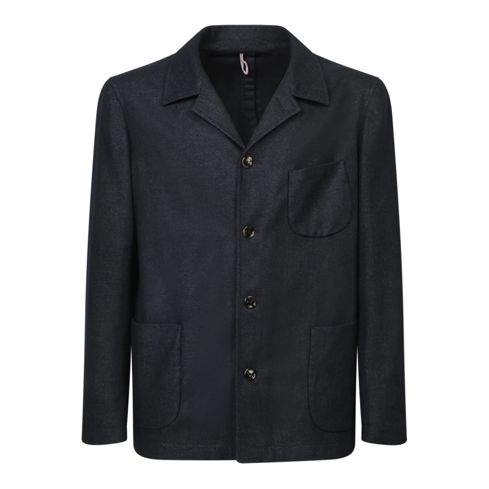 Dell'oglio Blauwe Blazer voor Mannen Blue Heren