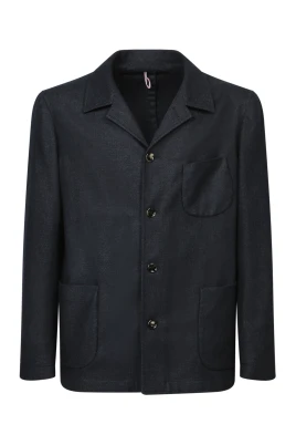 Blå Blazer för Män