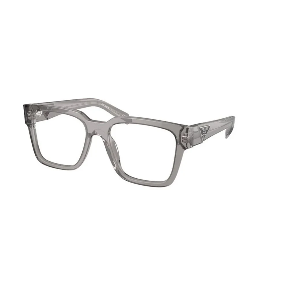 Prada Unisex Gray Glasses,, Gris Stylish Sunglasses Medium