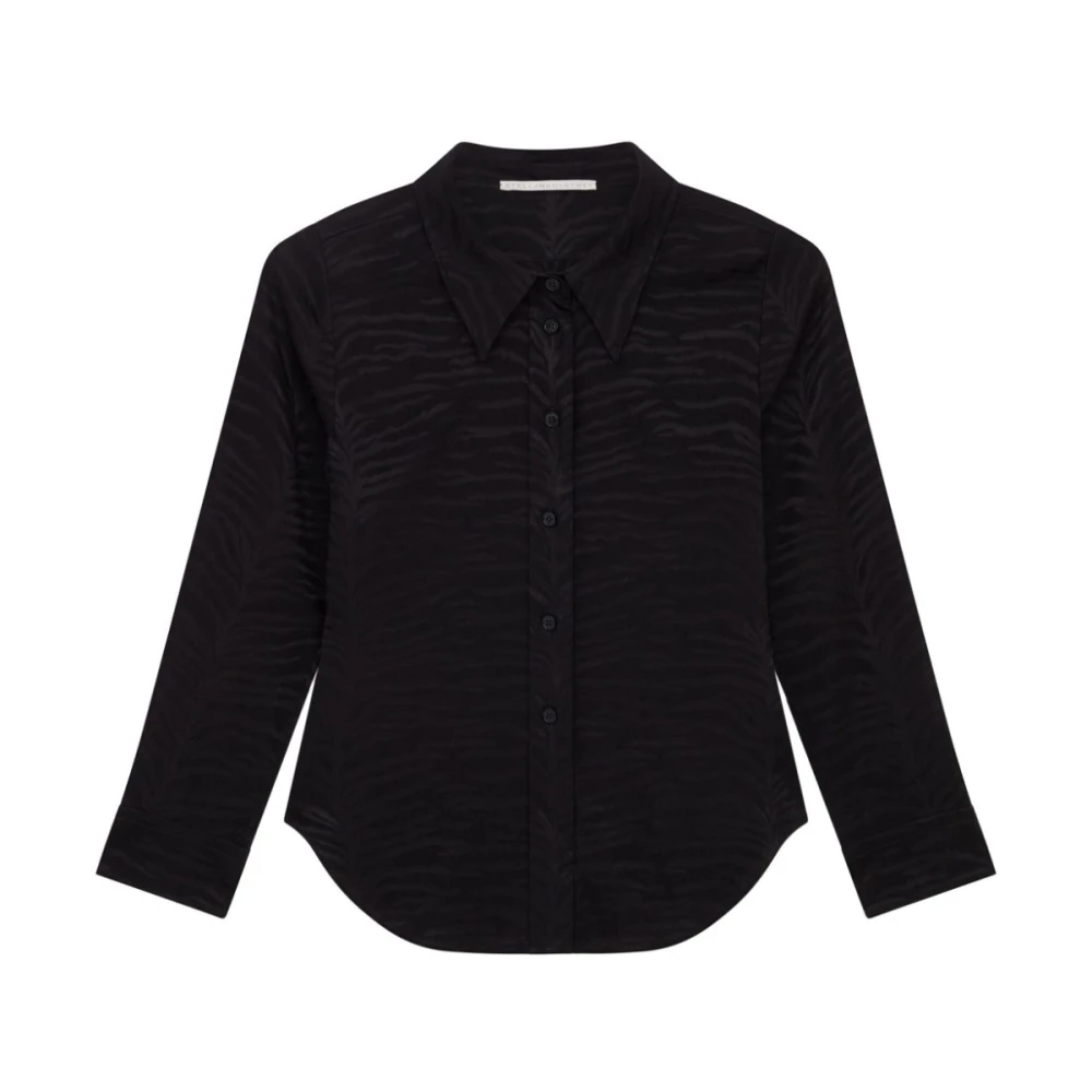 Stella Mccartney Zwarte Shirts voor Vrouwen Aw24 Black Dames