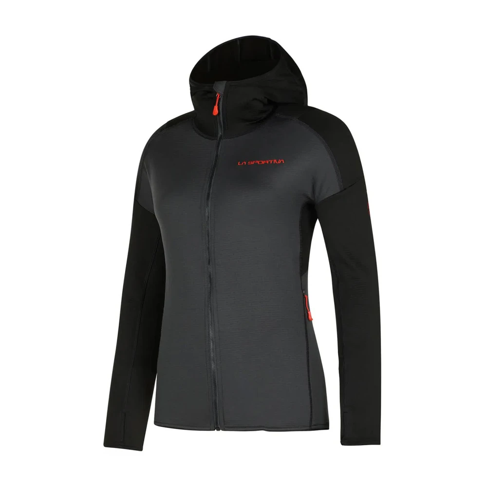 La sportiva Stijlvolle Upendo Hoody voor Vrouwen Black Dames