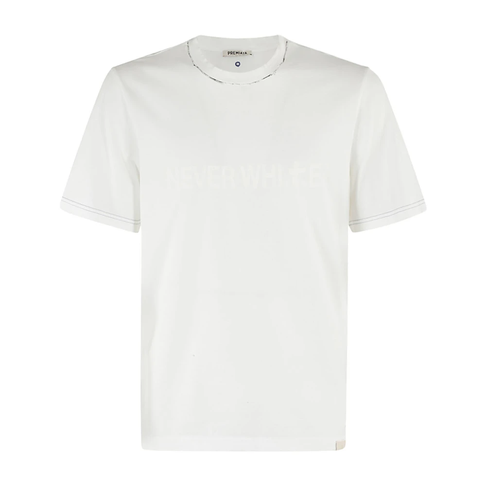 Premiata Casual Katoenen T-shirt White Heren