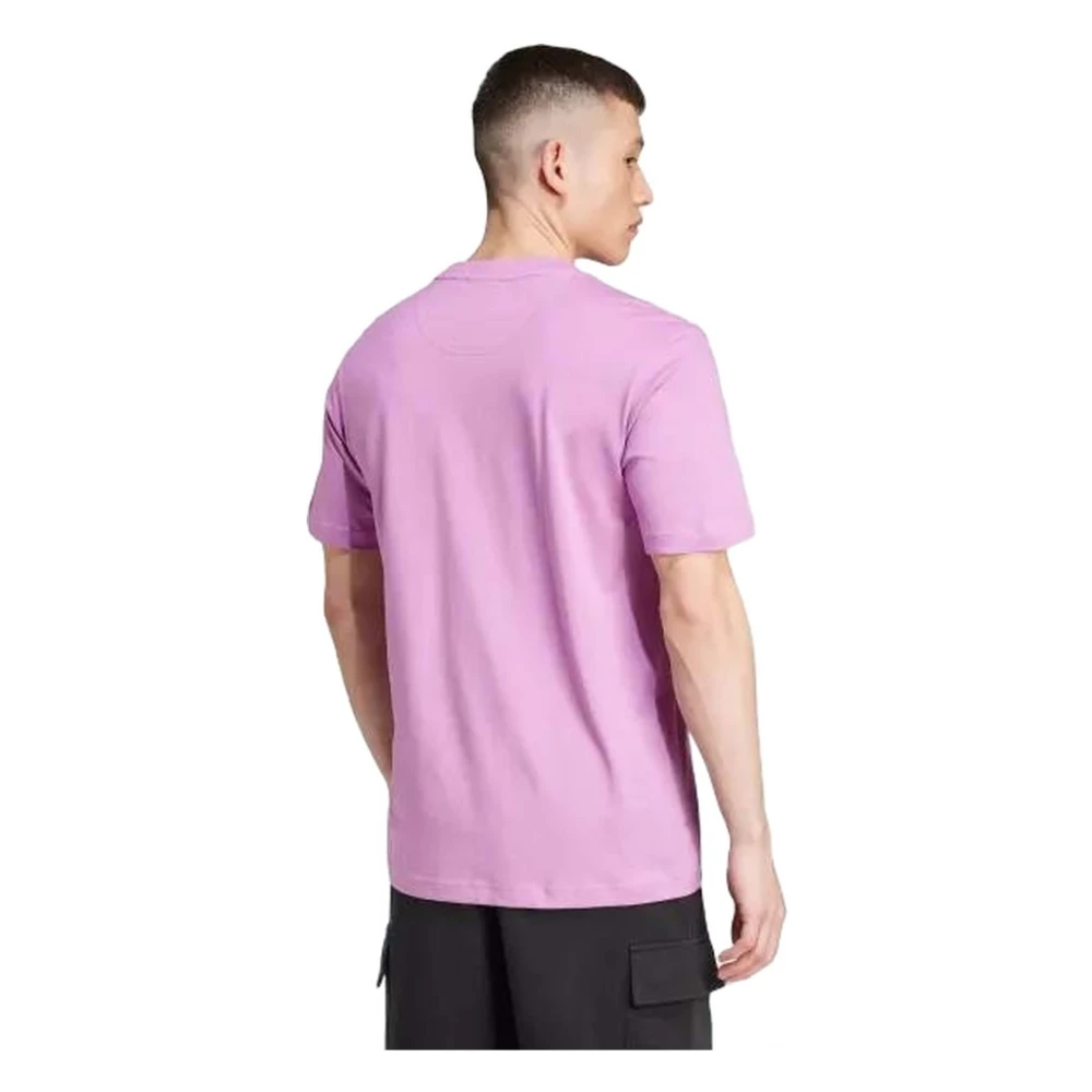 Adidas Trefoil Essential T-shirt Purple Heren