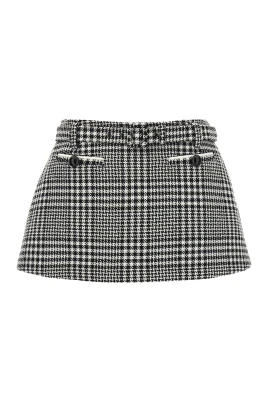 Houndstooth Skort