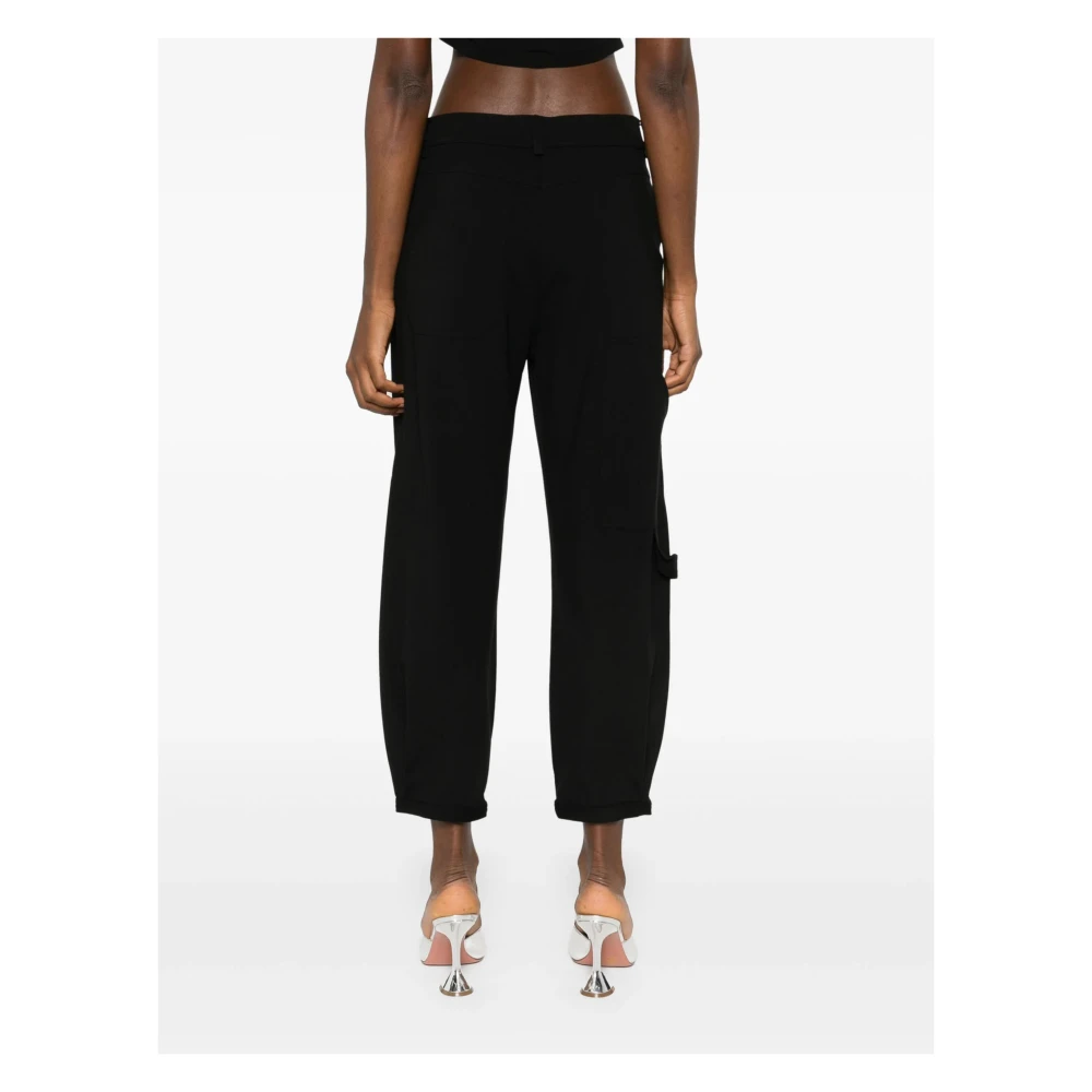 pinko Elegante Zwarte Limousine Broek Black Dames