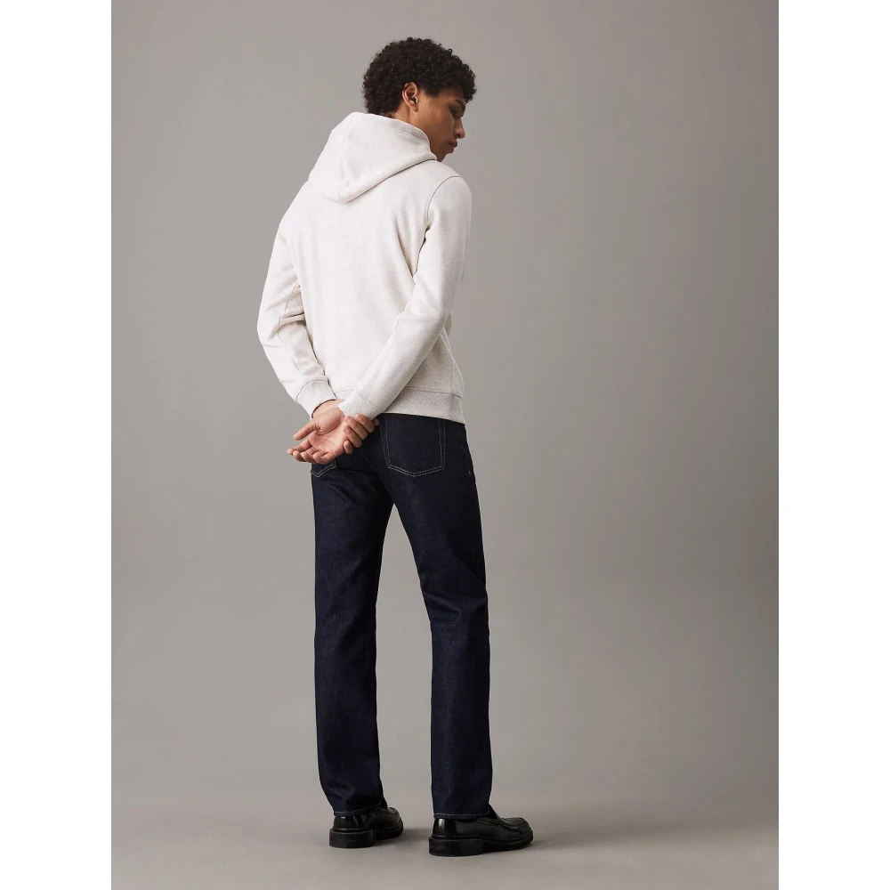 Calvin Klein Jeans Heren hoodie met monogram Gray Heren