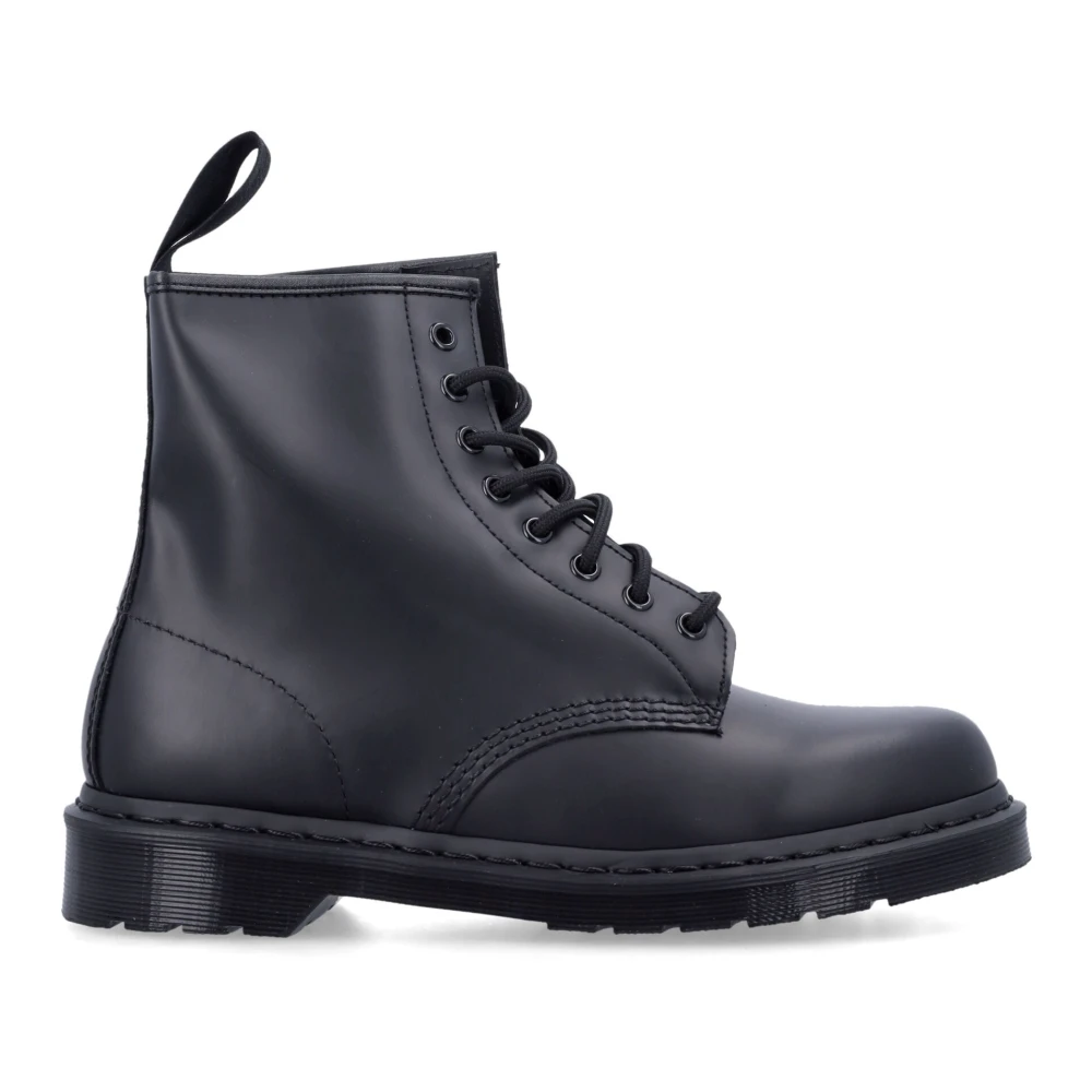 Dr. Martens Uomo Nero Scarpe 1460 Smooth Mono 10 - Immagine 3
