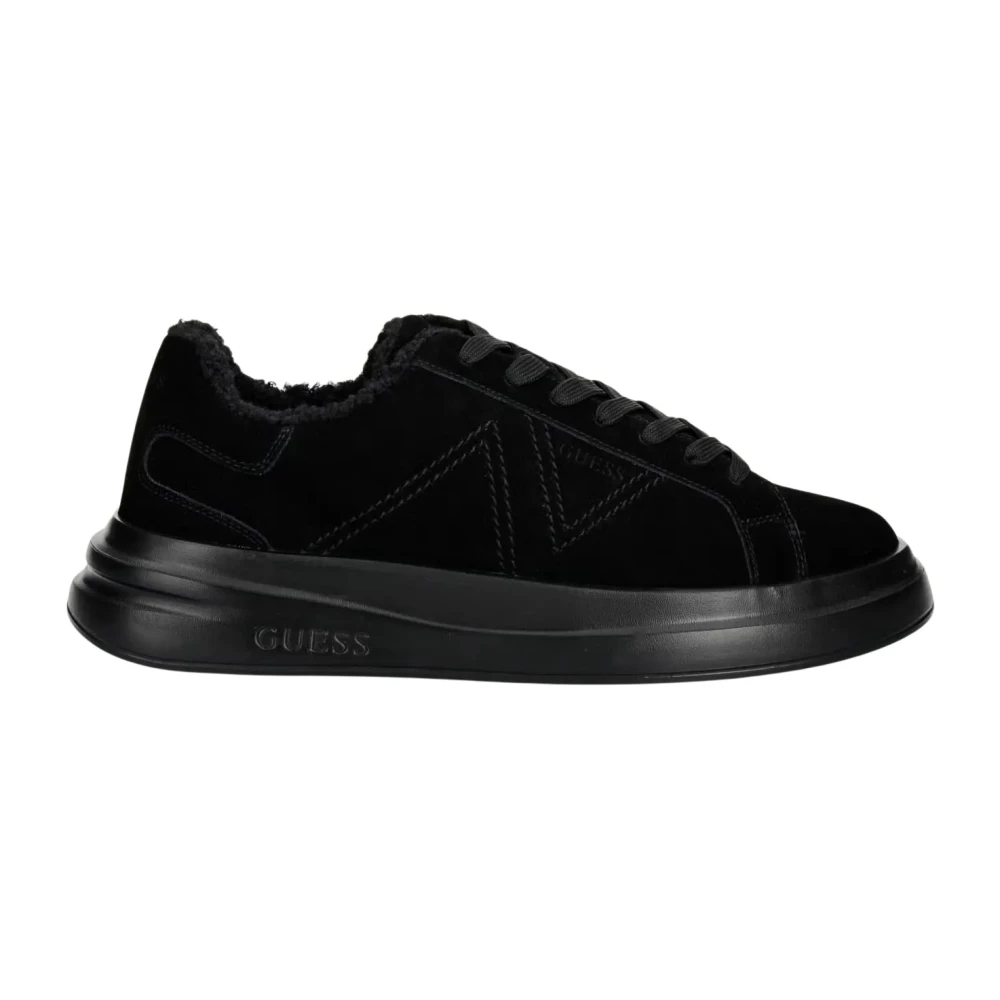 Guess Herren Schwarz Sneakers Fmfeal Lem12 44 - Bild 2