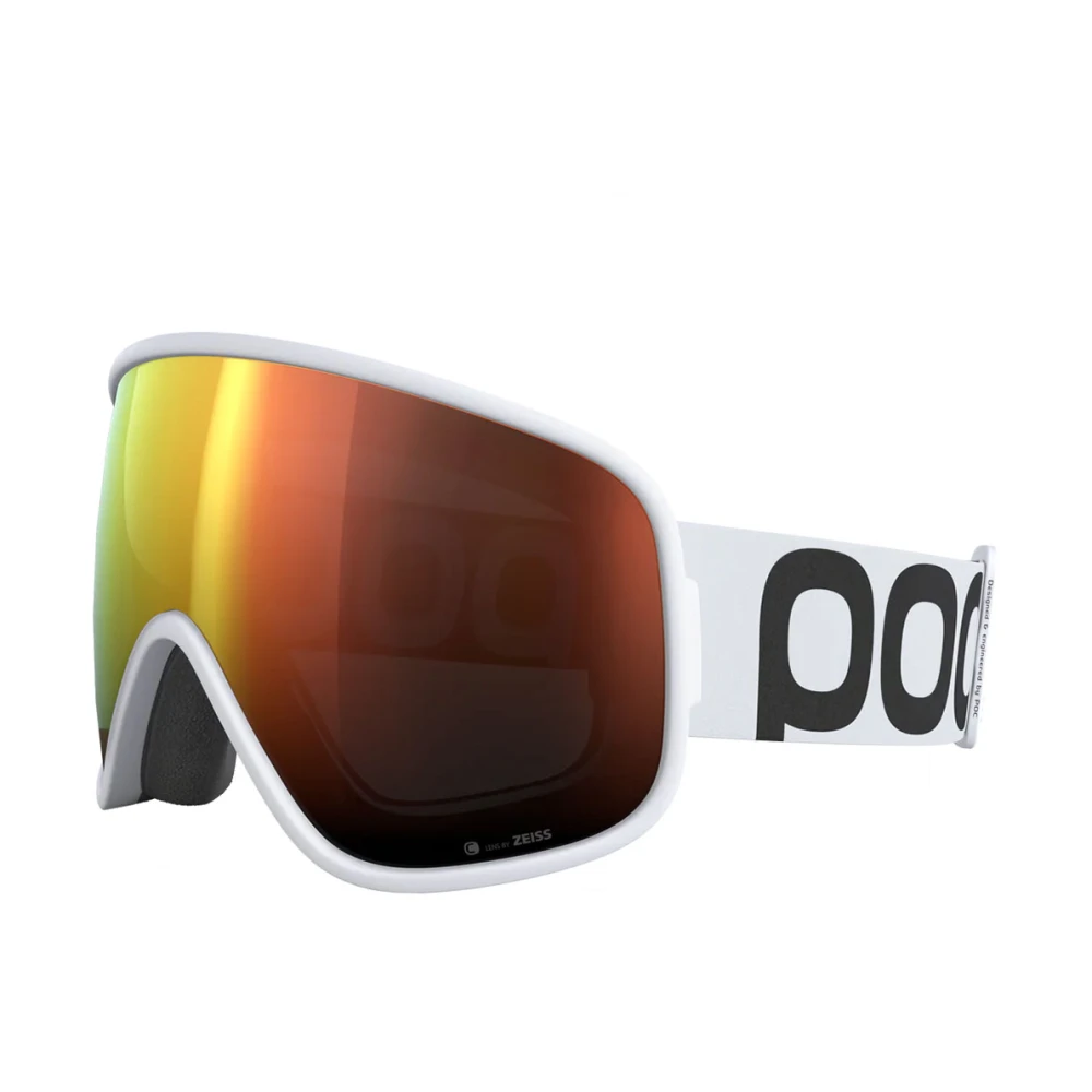 POC Waterstof Wit & Gedeeltelijk Zonnig Oranje Glaswerk White Unisex
