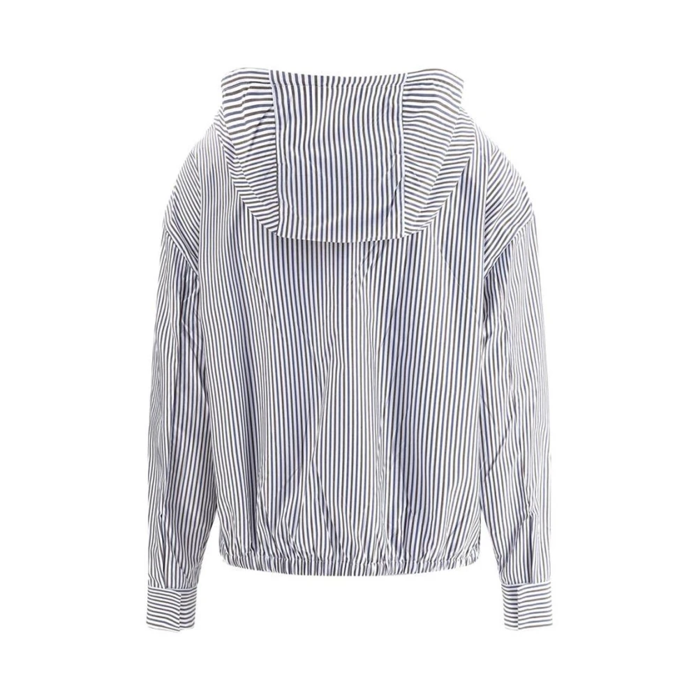 Prada Gestreepte capuchonjas Multicolor Dames