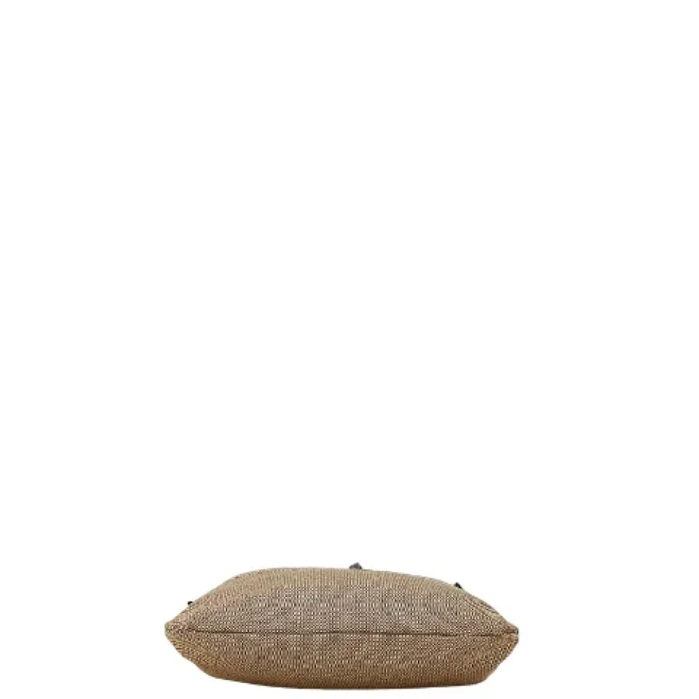 Prada Vintage Pre-owned Canvas crossbody-bags Beige Dames