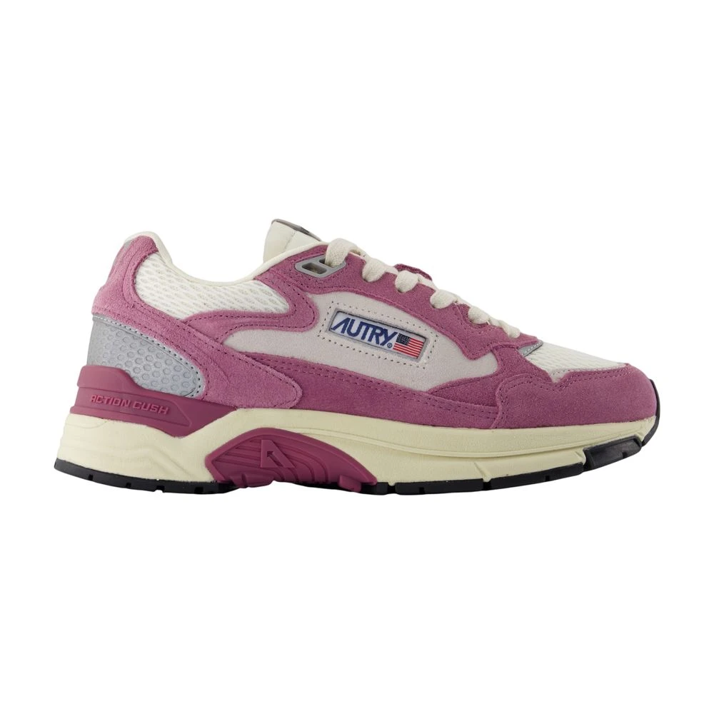 Autry Women's Purple Sneakers, 5 Uk, Hyperway Low Trainers