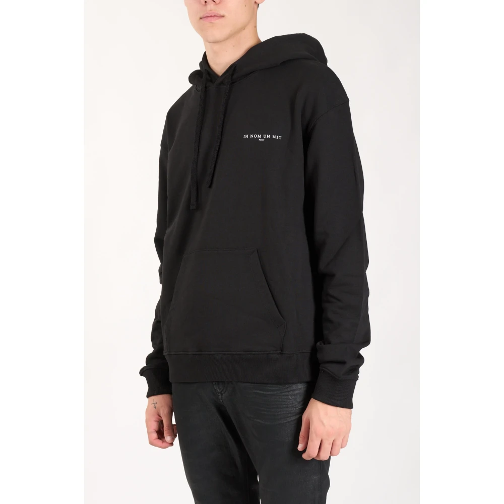 IH NOM UH NIT Rozen en parel hoodie Black Heren