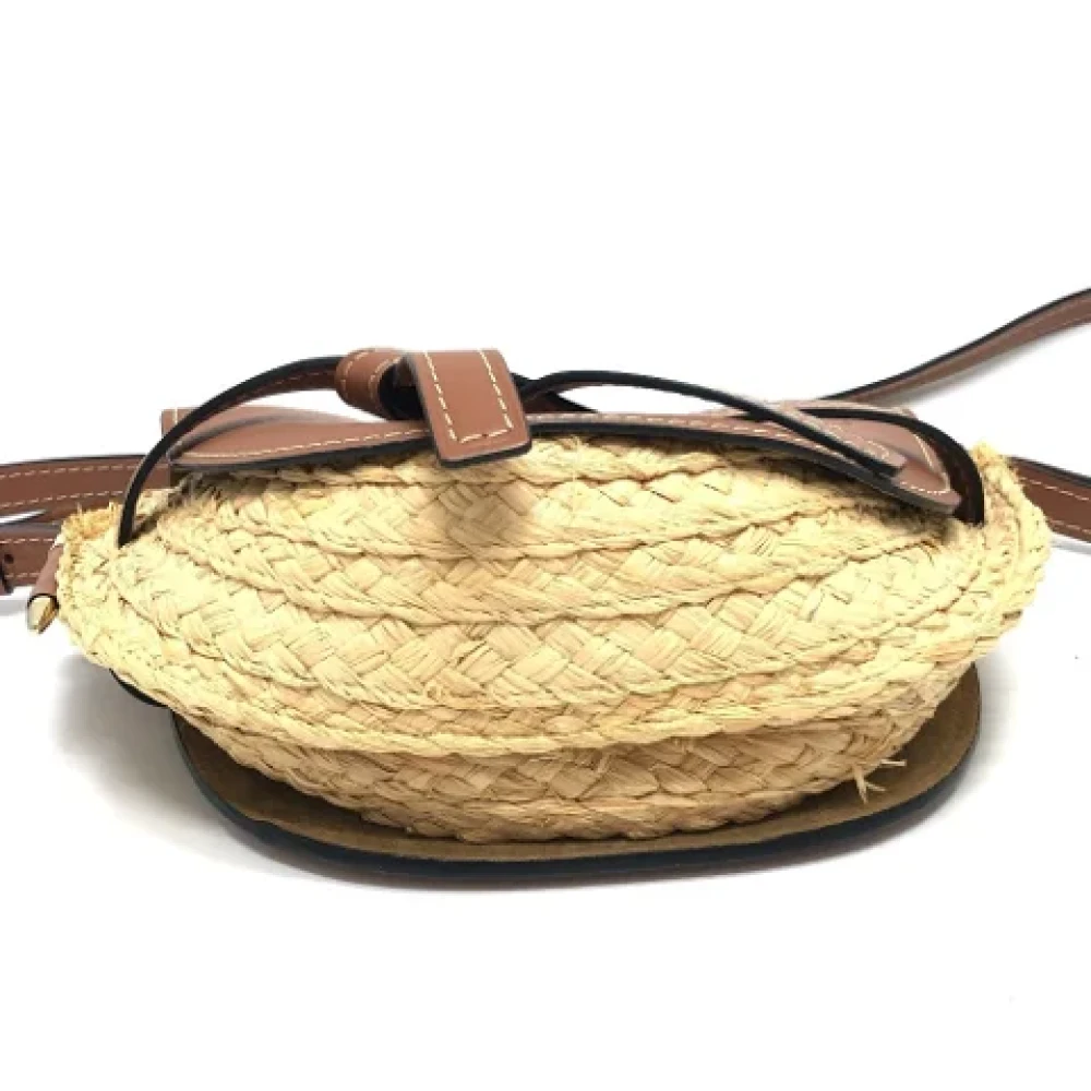 Loewe Pre-owned Canvas shoulder-bags Beige Dames