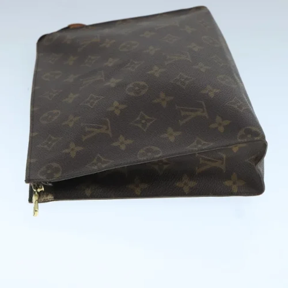 Louis Vuitton Vintage Pre-owned Canvas pouches Brown Dames