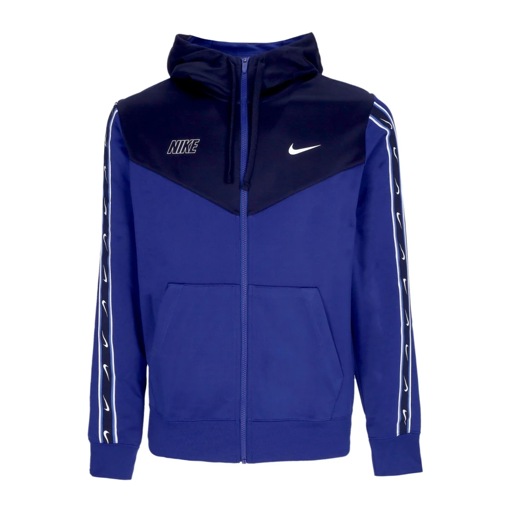 Nike Sportswear Full-Zip Hoodie Blue Heren