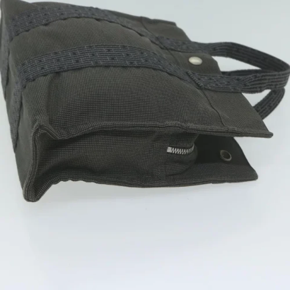 Hermès Vintage Pre-owned Nylon totes Gray Dames