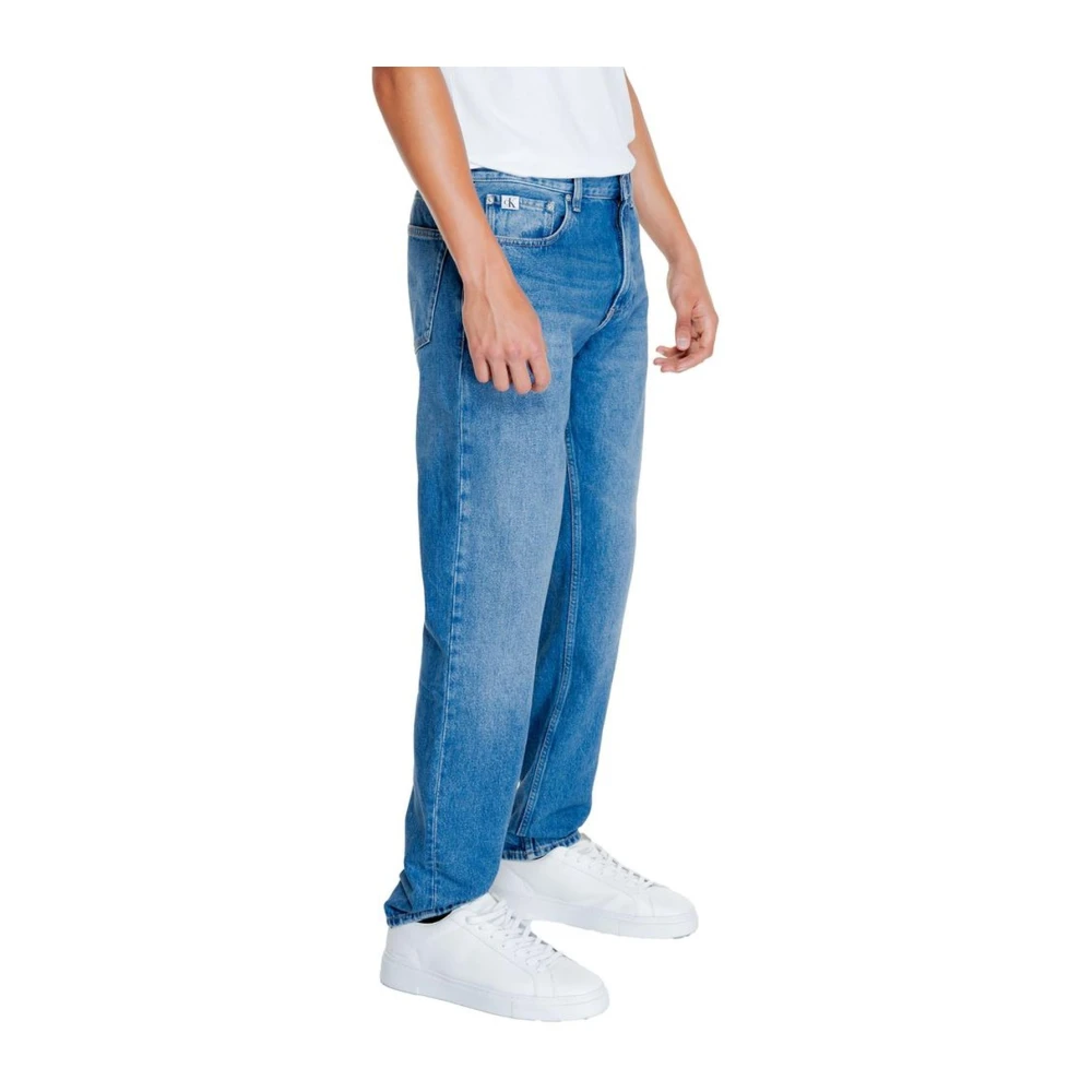 Calvin Klein Jeans Blauwe Katoenmix Jeans Collectie Blue Heren