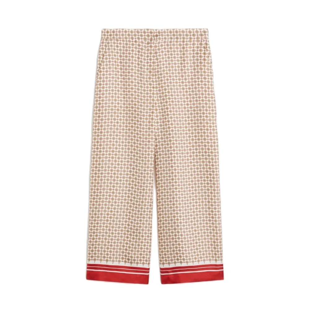 Max Mara Studio Mujer Marrón - Wide Trousers - Trousers - Xs