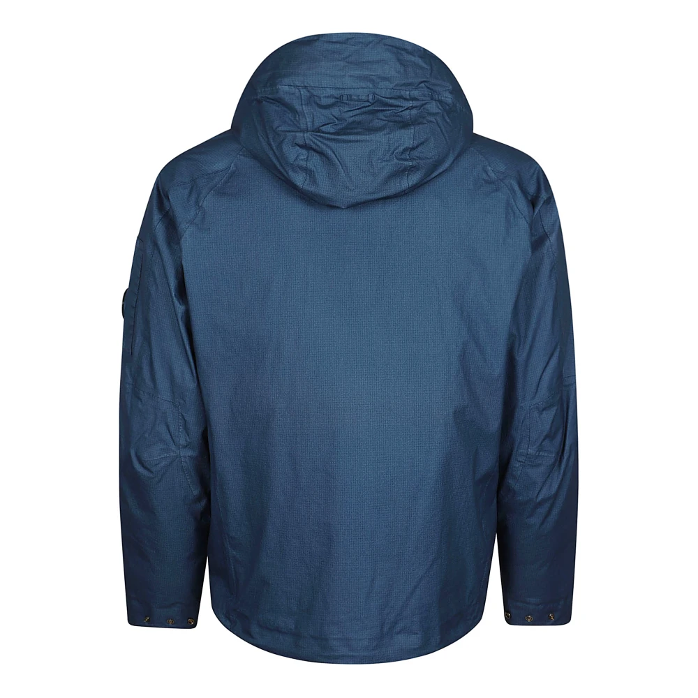 C.P. Company Blauwe Jas voor Mannen Aw24 Blue Heren