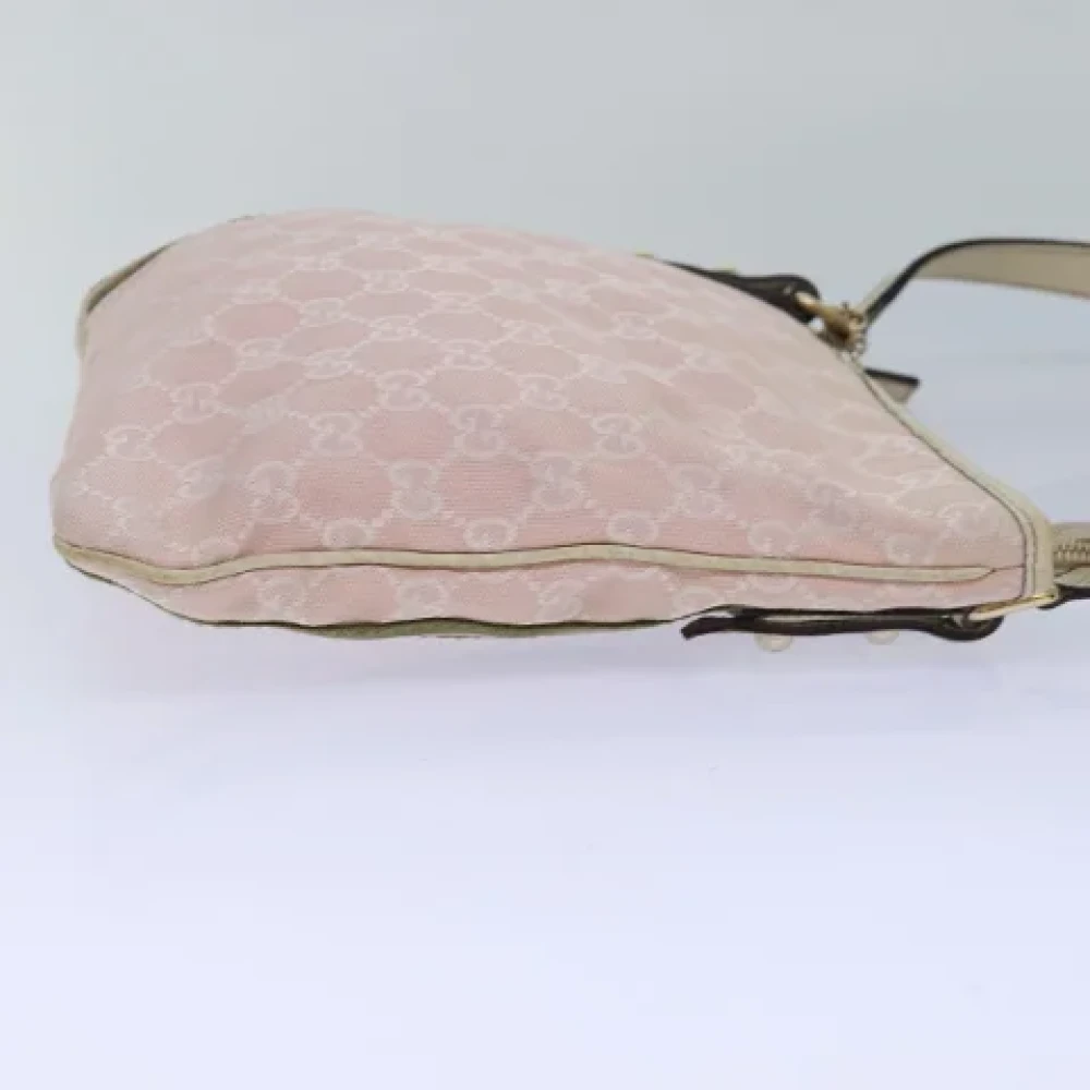 Gucci Vintage Pre-owned Canvas gucci-bags Pink Dames