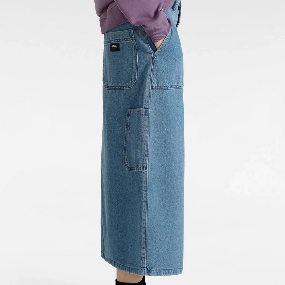 Vans Denim Carpenter Broek Blue Dames
