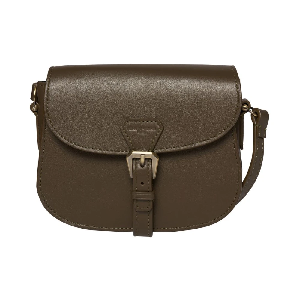 Ines De La Fressange Paris Baby Flâneur brun-taupe handväska Brown, Dam