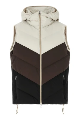 Chevron Quilted Vest