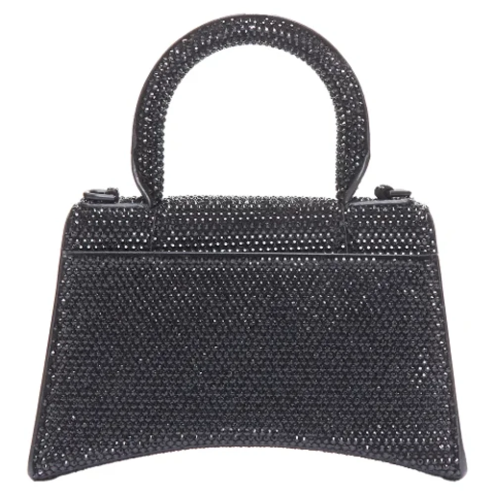 Balenciaga Vintage Pre-owned Leather crossbody-bags Black Dames