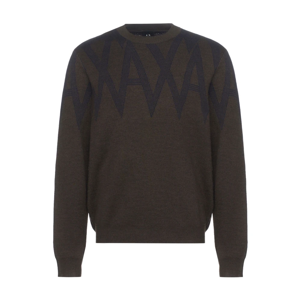 Armani Exchange Herren Braun Strickwaren, Sgröße: