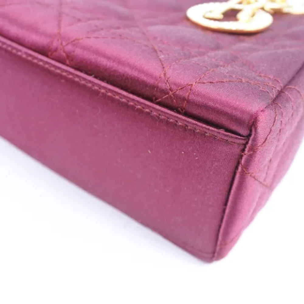 Dior Vintage Pre-owned Plastic dior-bags Brown Dames